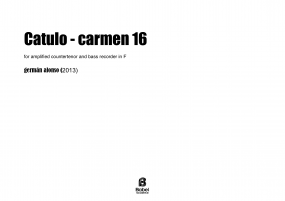 Catulo - Carmen 16 image